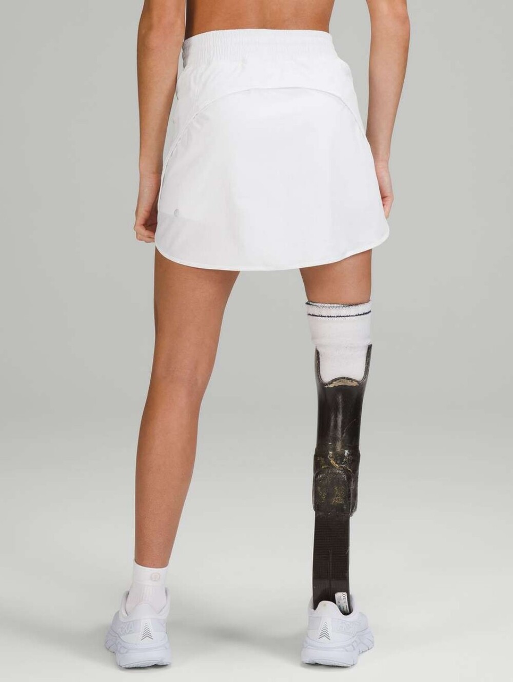Lululemon Hotty Hot High-Rise Skirt Long White